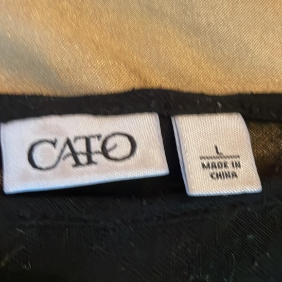 Sheer striped top - Picture 2 of 5